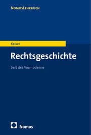 Cover von Rechtsgeschichte
