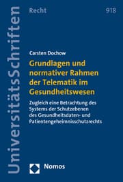Cover von Grundlagen und normativer Rahmen der Telematik im Gesundheitswesen