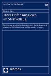 Cover von Täter-Opfer-Ausgleich im Strafvollzug
