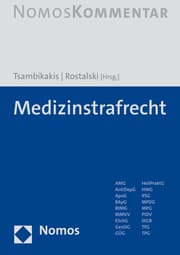 Cover von Medizinstrafrecht