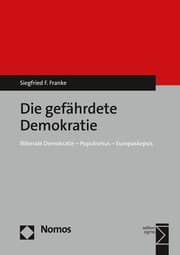 Cover von Die gefährdete Demokratie