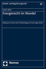 Cover von Energierecht im Wandel