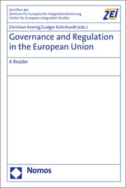 Cover von Governance and Regulation in the European Union