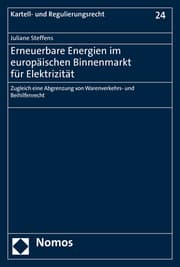 Cover von Erneuerbare Energien im europäischen Binnenmarkt für Elektrizität