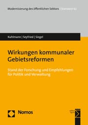 Cover von Wirkungen kommunaler Gebietsreformen