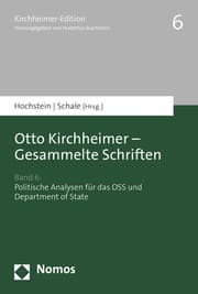 Cover von Otto Kirchheimer - Gesammelte Schriften