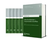 Cover von Otto Kirchheimer - Gesammelte Schriften