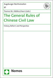 Cover von The General Rules of Chinese Civil Law
