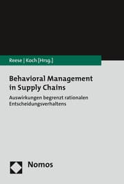Cover von Behavioral Management in Supply Chains