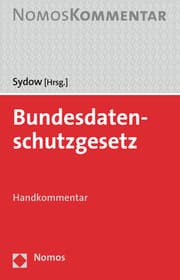 Cover von Bundesdatenschutzgesetz