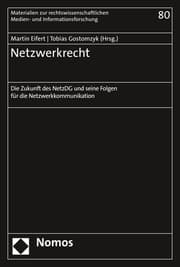 Cover von Netzwerkrecht