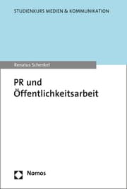 Cover von PR und Öffentlichkeitsarbeit