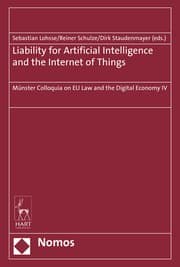 Cover von Liability for Artificial Intelligence and the Internet of Things