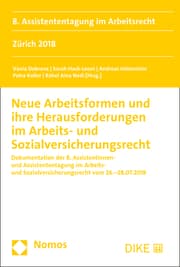 Cover von Neue Arbeitsformen und ihre Herausforderungen im Arbeits- und Sozialversicherungsrecht