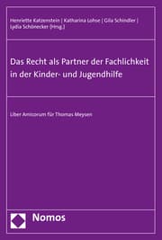 Cover von Das Recht als Partner der Fachlichkeit in der Kinder- und Jugendhilfe