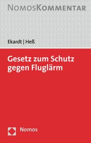 Cover von Gesetz zum Schutz gegen Fluglärm