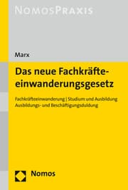 Cover von Das neue Fachkräfteeinwanderungsgesetz