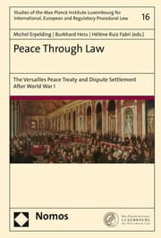 Cover von Peace Through Law