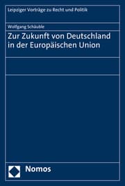 Cover von Zur Zukunft von Deutschland in der Europäischen Union