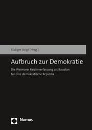 Cover von Aufbruch zur Demokratie