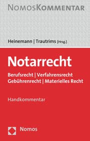Cover von Notarrecht