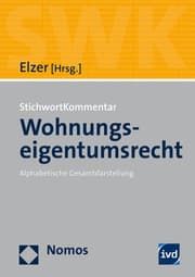 Cover von StichwortKommentar Wohnungseigentumsrecht
