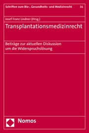Cover von Transplantationsmedizinrecht