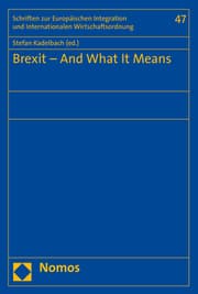 Cover von Brexit - And What It Means