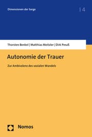 Cover von Autonomie der Trauer