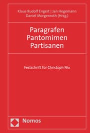 Cover von Paragrafen Pantomimen Partisanen