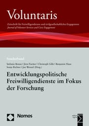 Cover von Entwicklungspolitische Freiwilligendienste im Fokus der Forschung