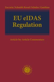 Cover von EU eIDAS Regulation
