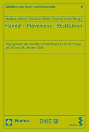 Cover von Handel - Provenienz - Restitution
