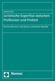 Cover von Juristische Expertise zwischen Profession und Protest