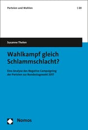 Cover von Wahlkampf gleich Schlammschlacht?