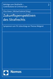 Cover von Zukunftsperspektiven des Strafrechts