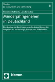Cover von Minderjährigenehen in Deutschland