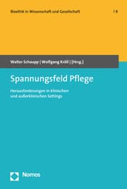 Cover von Spannungsfeld Pflege