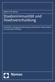 Cover von Staatenimmunität und Staatsverschuldung