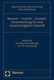 Cover von Mensch - Technik - Umwelt: Verantwortung für eine sozialverträgliche Zukunft