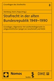 Cover von Strafrecht in der alten Bundesrepublik 1949-1990