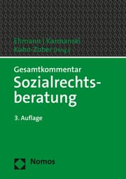 Cover von Gesamtkommentar Sozialrechtsberatung