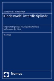 Cover von Kindeswohl interdisziplinär
