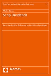 Cover von Scrip Dividends