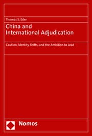 Cover von China and International Adjudication