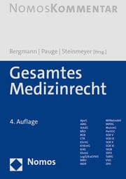 Cover von Gesamtes Medizinrecht