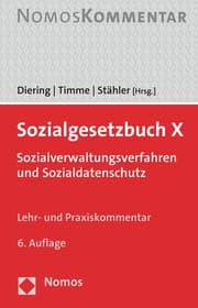 Cover von Sozialgesetzbuch X