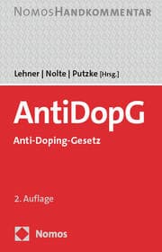 Cover von Anti-Doping-Gesetz: AntiDopG