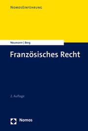 Cover von Französisches Recht