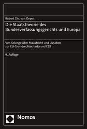 Cover von Die Staatstheorie des Bundesverfassungsgerichts und Europa